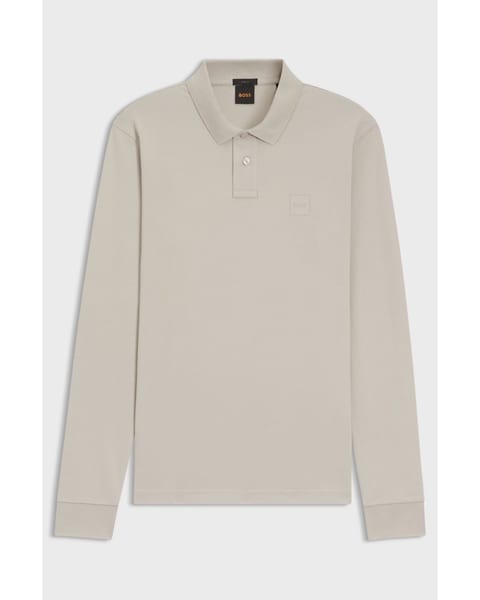 Passerby Open long-sleeve polo shirt