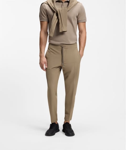 Flex slim trousers