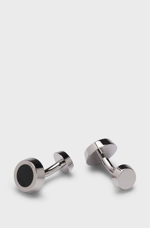 Accessori Gemelli B-Simony-Cuf 10250792 01.001 Black