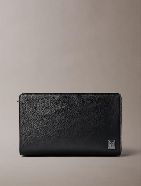 Emblem crossbody bag