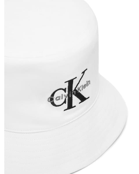 Monologo Embroidery bucket hat
