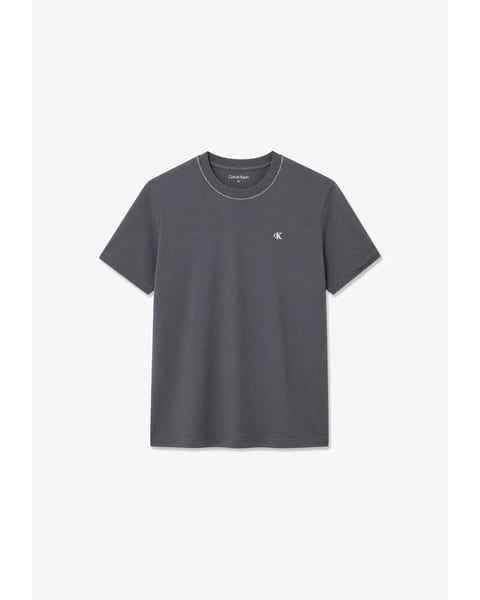 CALVIN KLEIN Contrast Collar Stitch T-shirt