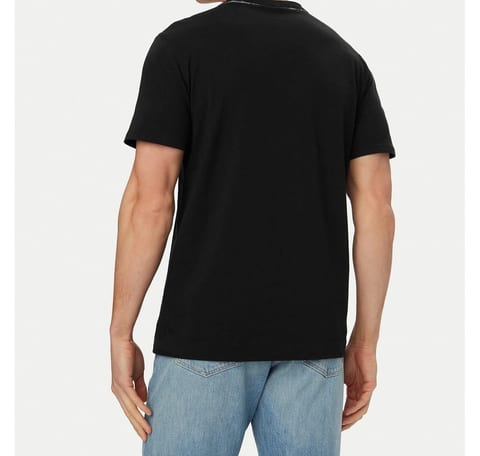 Contrast Collar Stitch T-shirt