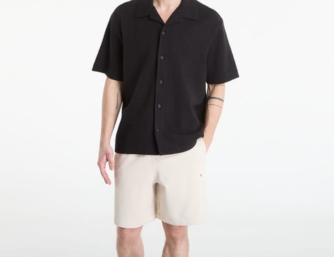 Camicia a maniche corte Hd Waffle Camp in cotone