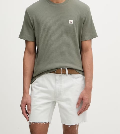 Waffle Badge Dusty T-shirt