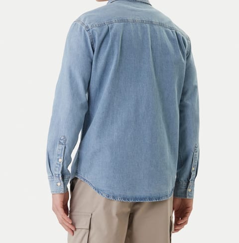 Essential Lt Stone denim shirt