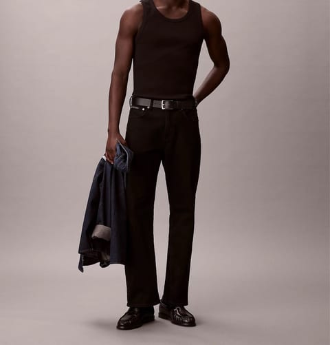 Canotta Rib tank top