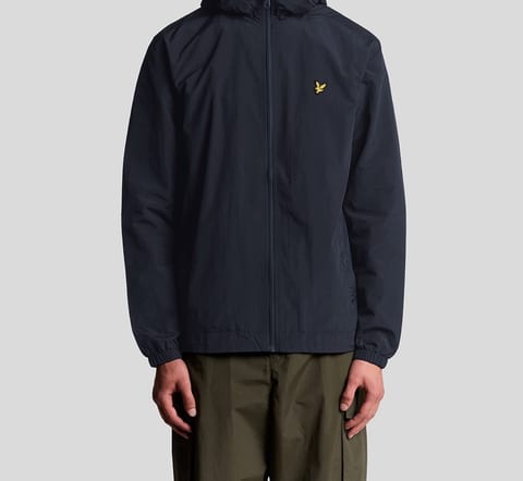 Through Hooded Jet hooded jacket