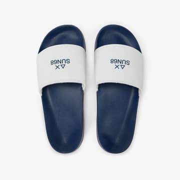 Navy Blue/Bianco