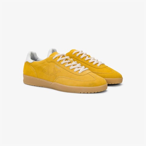 California Sun Giallo suede shoes