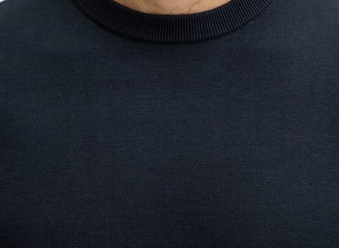 Star crew-neck jumper