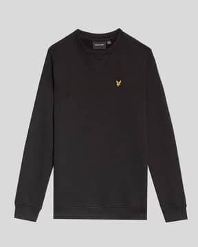 LYLE & SCOTT Felpa girocollo, Jet Black · 3