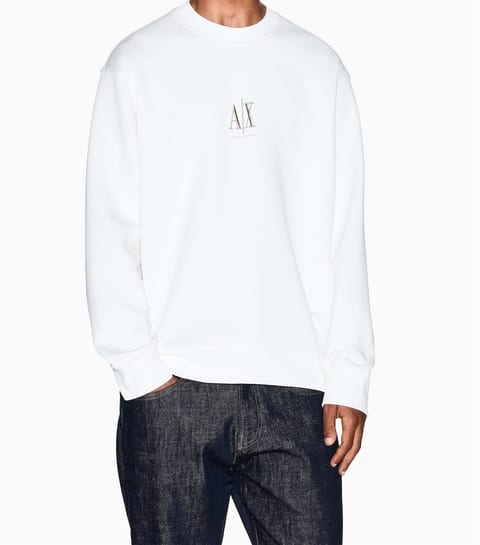 Off crew-neck sweatshirt